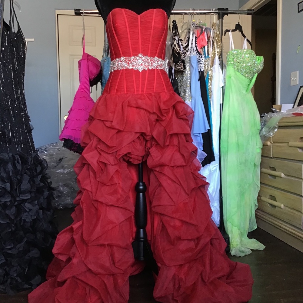Massie Sottero Red Dress
